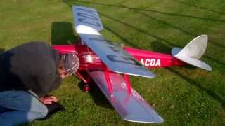 De Havilland Tiger Moth 220m von Hangar 9 mit Saito FG30B [upl. by Naga]