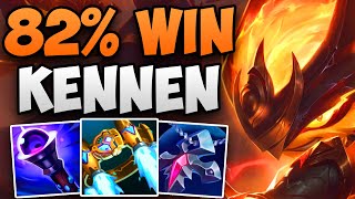 82 WIN RATE KENNEN IN CHALLENGER  CHALLENGER KENNEN TOP GAMEPLAY  S13 [upl. by Eyla]