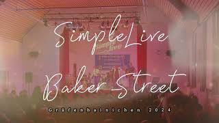 Baker Street Gerry Rafferty cover  SimpleLive [upl. by Mart]