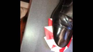 How to Bees Wax Parade shoes 1 [upl. by Orelia]