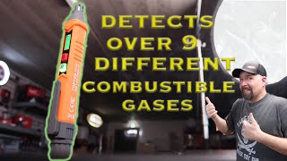 TopTes PT199 Combustible Gas Leak Detector [upl. by Cirdor]