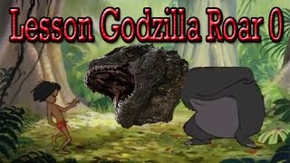 Baloo Teaching Mowgli How to Roar Like Godzilla 0 [upl. by Aihsiek]