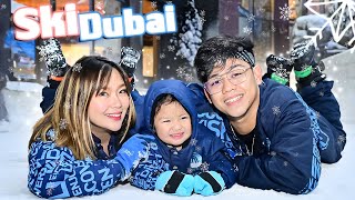 Exploring Ski Dubai with Baby Lakeisha  Carlyn Ocampo [upl. by Hgeilhsa213]