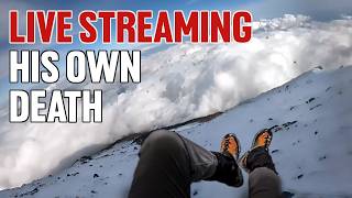 Falling off Mount Fuji on Live Stream [upl. by Yramanna]