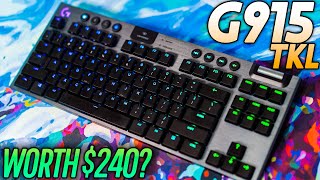 Logitech G915 TKL Review Is THIS the Wireless G Pro Keyboard [upl. by Let]