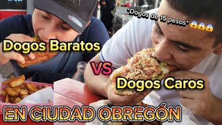 Hot dogs baratos vs Hot dogs caros En ciudad obregón sonora obregón cajeme dogos [upl. by Attenweiler877]