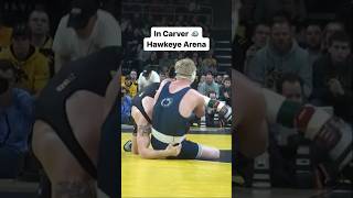 Bo Nickal hit a legendary spladle back in 2017 in CarverHawkeye Arena 💪 [upl. by Ruosnam]