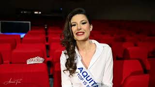 Leila Veslard  Miss Aquitaine 2020  Retour sur une année de Miss [upl. by Aeynod]