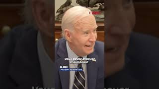 🌀🇺🇸 L’ouragan Milton va frapper la Floride la nuit prochaine Joe Biden parle de « vie ou de mort » [upl. by Nivlad441]