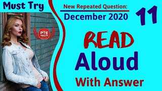 PTE Read Aloud Practice with Answer  Part 1  December 2020  PTE Health [upl. by Trefor]