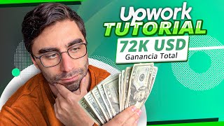 Tutorial Upwork para principiantes 2024 guía COMPLETA [upl. by Nosauq]