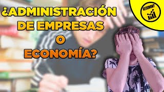 🚨🚨Administracion de empresas o Economía 🤔 Porque estudiar ADE Porque estudiar economia [upl. by Ihcekn981]