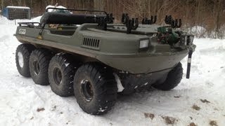 1998 Argo Response Amphibious 8x8 AATV 8 Wheeler [upl. by Enaek]