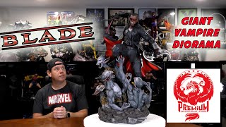 PCS BLADE STATUE Diorama VAMPIRES EVERYWHERE [upl. by Lemcke]