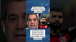 Bomba gabigol pede para sair do flamengo [upl. by Dud]