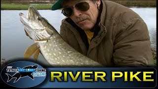 Pike fishing in rivers Tips  Series 1 Episode 13 [upl. by Roxanne]