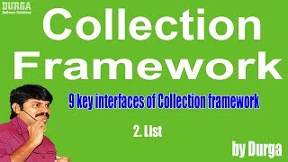 9 key interfaces of Collection framework  ii List [upl. by Naej]