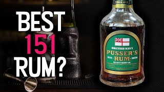 PUSSERS 151  Overproof Rum Review [upl. by Gerfen917]