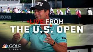 Viktor Hovland describes challenges of Pinehurst No 2  Live From the US Open  Golf Channel [upl. by Ekihc197]