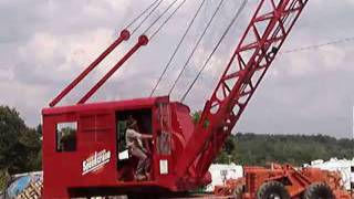 The first Manitowoc crane The Moore Speedcrane 1930 [upl. by Monjo]