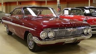 1961 Chevrolet Impala 409 V8 Fourspeed bubble top [upl. by Anneiv]