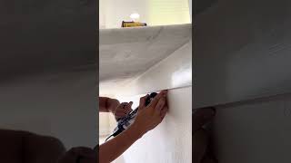 How to caulk like a pro No tape caulk trick This is how I get a perfect bead of caulk every time [upl. by Ecaidnac]