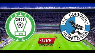 PAKSI FC 04 CORVINUL HUNEDOARA  Europa League  Qualification [upl. by Yllib]