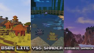 SHADERS PARA MINECRAFT PE 12012 BSBE LITE YSS BICUBIC [upl. by Morgan]