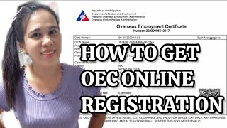 How To Get OEC ONLINE Registration 2023  OFW Hongkong  Jelene Official Vlogs  Tutorial [upl. by Edaj160]