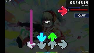 RosuMania Roblox  Freedom Dive HYPER difficulty BRank 22 misses [upl. by Horsey]