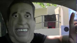 Arnold Schwarzenegger Impersonator Drivethru [upl. by Nilesoj]