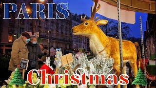 🇫🇷 WALK IN PARIS quot2021 CHRISTMAS WALKquot EDITED VERSION 24122021 [upl. by Harmonia99]