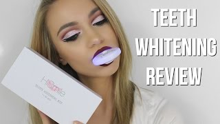 How I Whiten My Teeth  HiSmile Review amp Demo [upl. by Sileas]