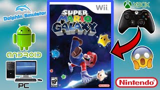 Cómo Configurar Mando D XBOX Para Jugar SUPER MARIO GALAXY WII En Emulador Dolphin Android y PC 2024 [upl. by Arevle388]