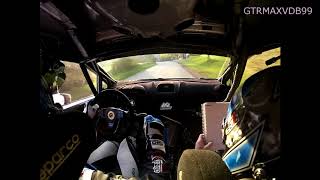 Onboard A Fernémont Ford Fiesta R5 Condroz 2017  Ben Ahin HD [upl. by Kaete195]