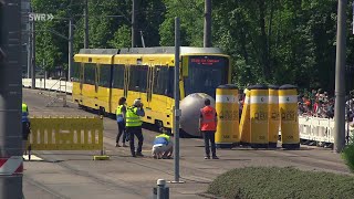 Tram EM StrassenbahnEuropameisterschaft in Stuttgart [upl. by Nwahsan985]