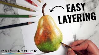 How To Layer Colored Pencils LIKE A PRO  Prismacolor Tutorial [upl. by Rodrique]