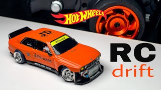 BMW M3 E30 RWD RC Drift Hotwheels Custom [upl. by Nehcterg]