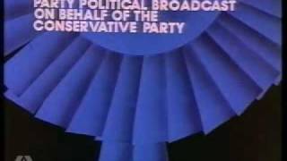 Conservative Party Political Broadcast from 1987 Or is it [upl. by Dominga]