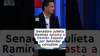 Senadora Julieta Ramirez destroza a Damián Zepeda y lo deja sin dientes 😁👍 [upl. by Felicio185]