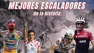 Los 10 mejores ESCALADORES de la historia del ciclismo [upl. by Eedyak]