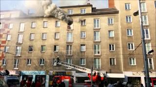 Wohnungsbrand in Wien Simmering 07042014 [upl. by Anilrac225]