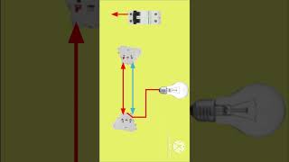 Two Way Switch Wiring Diagram How It Works electrical shorts [upl. by Newcomer957]