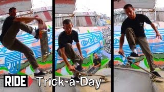 HowTo Skateboarding Sweeper With Jack Given [upl. by Sayer]