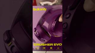 Skullcandy Crusher EVO midnight plum 40 Hours Rapid charge Volume Control Folding amp collapsible [upl. by Eneli]