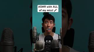 ASMR with ALL my mics 🎤 asmr [upl. by Maxie777]