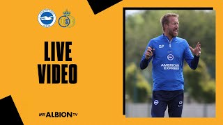 Brighton amp Hove Albion v Royale Union SaintGilloise Live [upl. by Enelime]