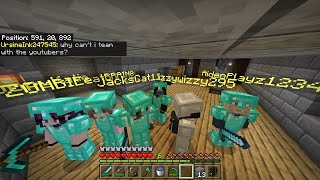 Minecraft lifeboat survival mode LIVE base building [upl. by Tattan19]