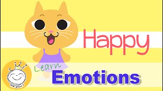 Emotions  Feelings  Animals Emotions for Kids [upl. by Ayotnom]