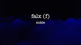 Mastering Latin Declension of FALX [upl. by Byrle]